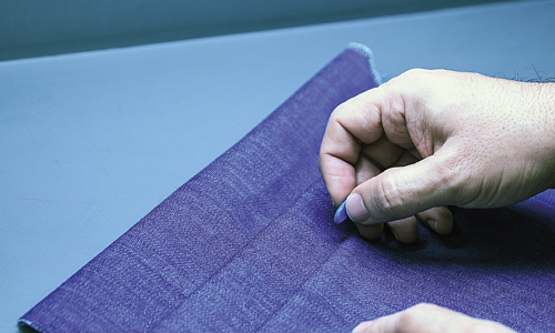 kumaş kontrol işaret