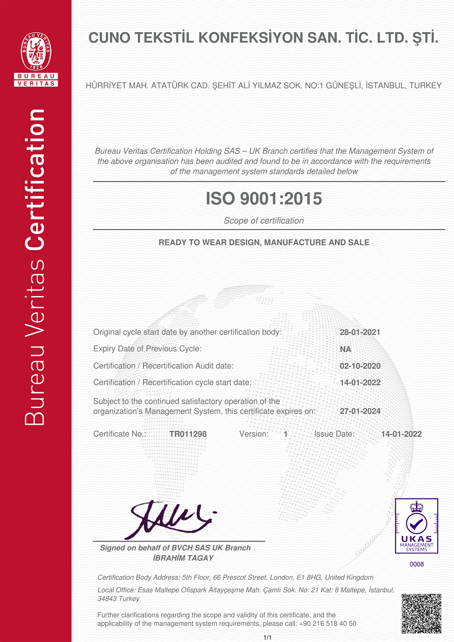 yönetim sistemleri politikası